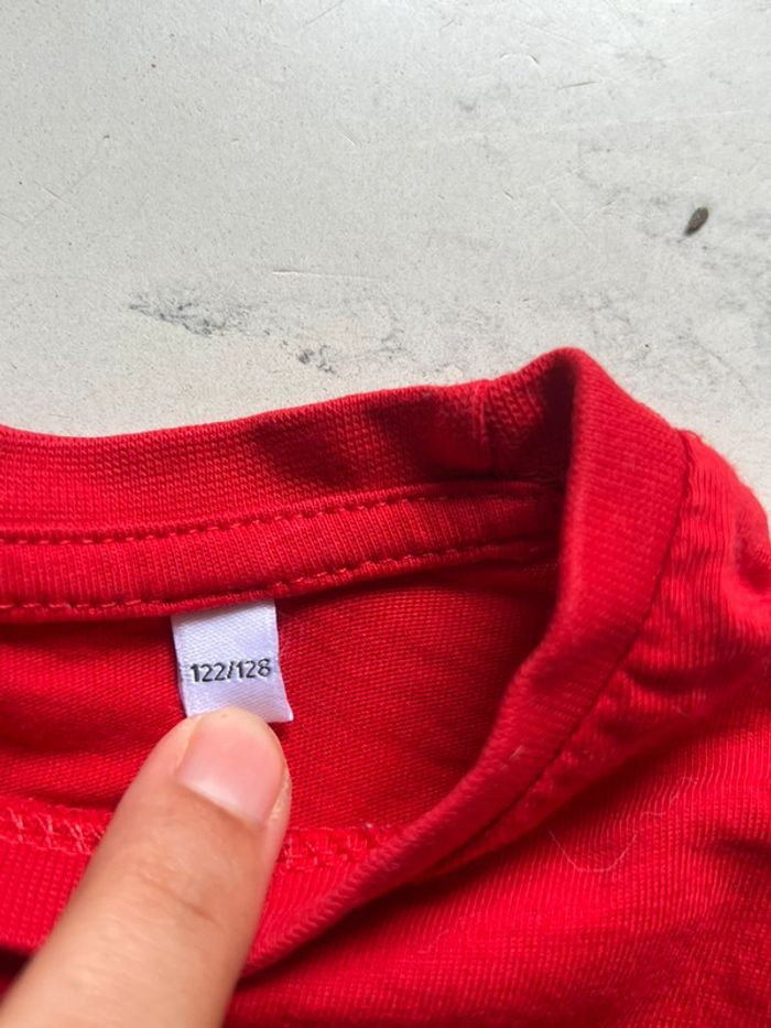 T shirt rouge skate - photo numéro 3