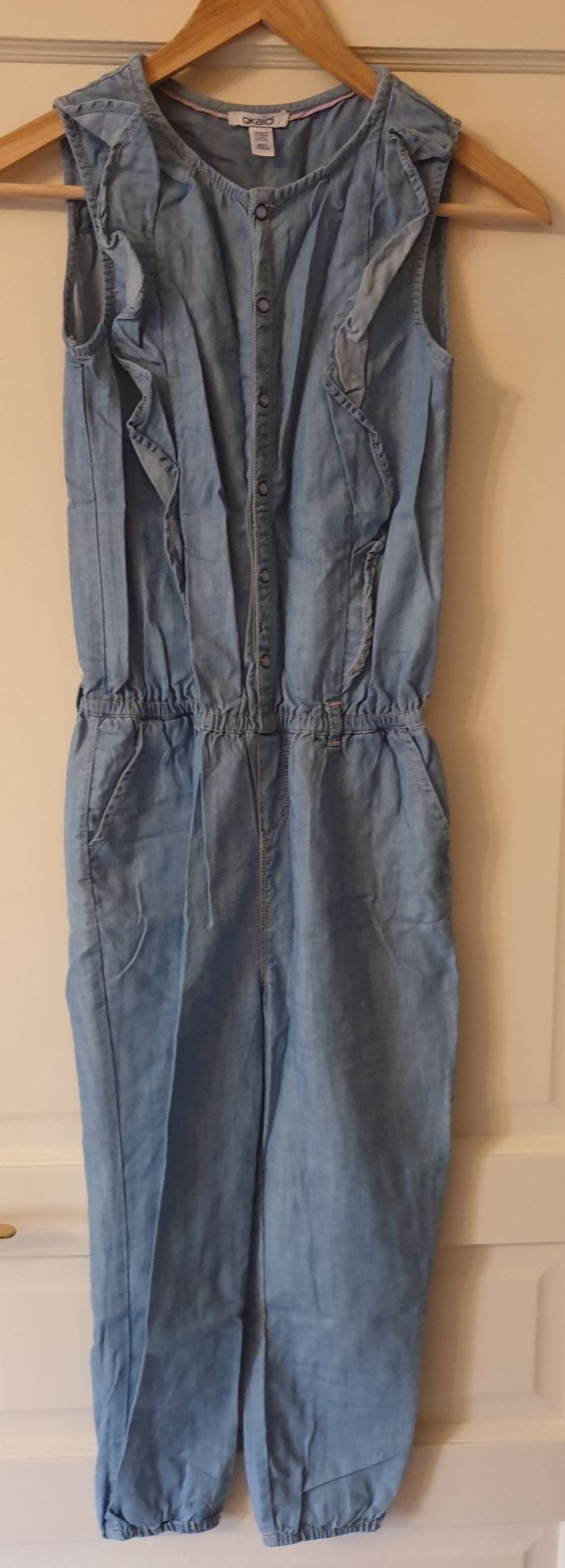 Combinaison en jeans 8 ans