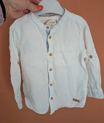 Chemise blanche manches longues