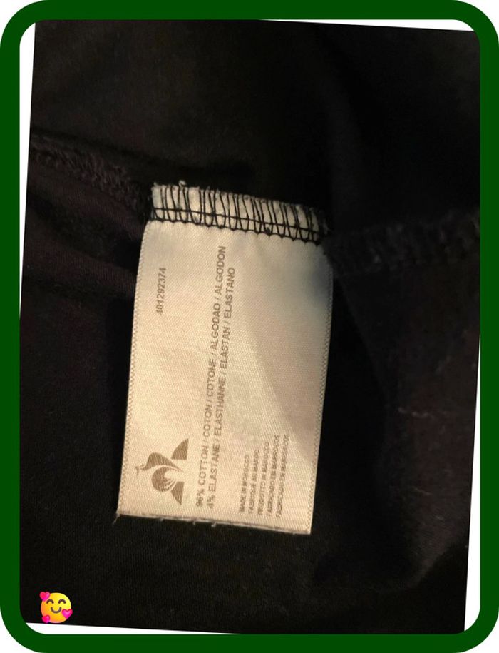 Polo Le Coq Sportif – Homme – Taille XXL – Noir - photo numéro 7