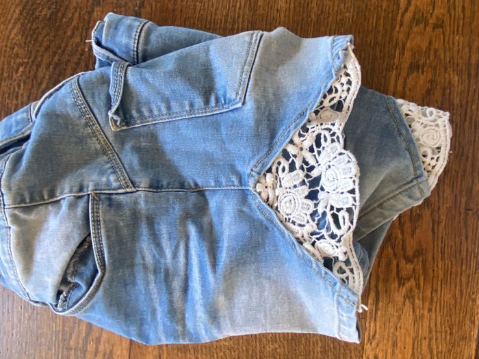 Short jean et dentelle 14 ans - photo numéro 5