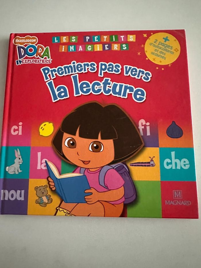 Livre “Premiers pas vers la lecture – Dora l’exploratrice”