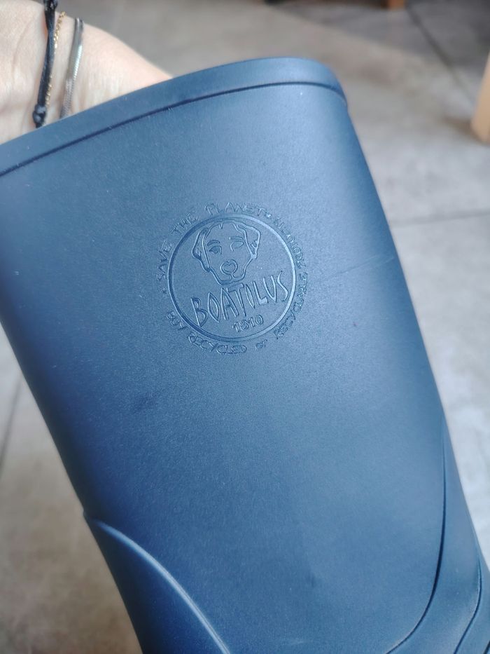 Botte de pluie bleu - photo numéro 5