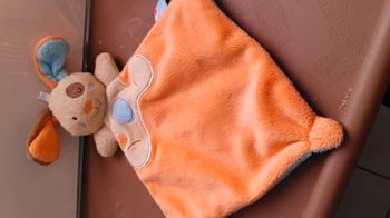 doudous petit lapins orange
