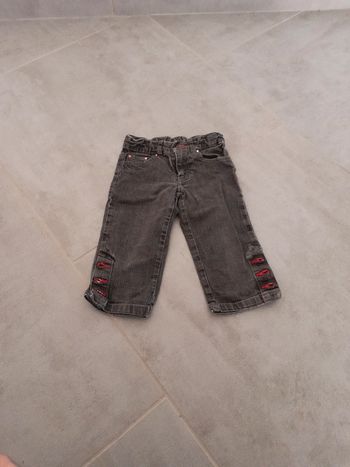 Jeans pantacourt 3 ans