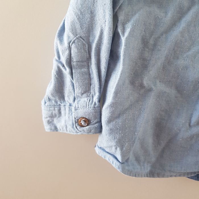 Chemise bleue pour garçon - photo numéro 3