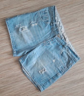 Short en jeans femme