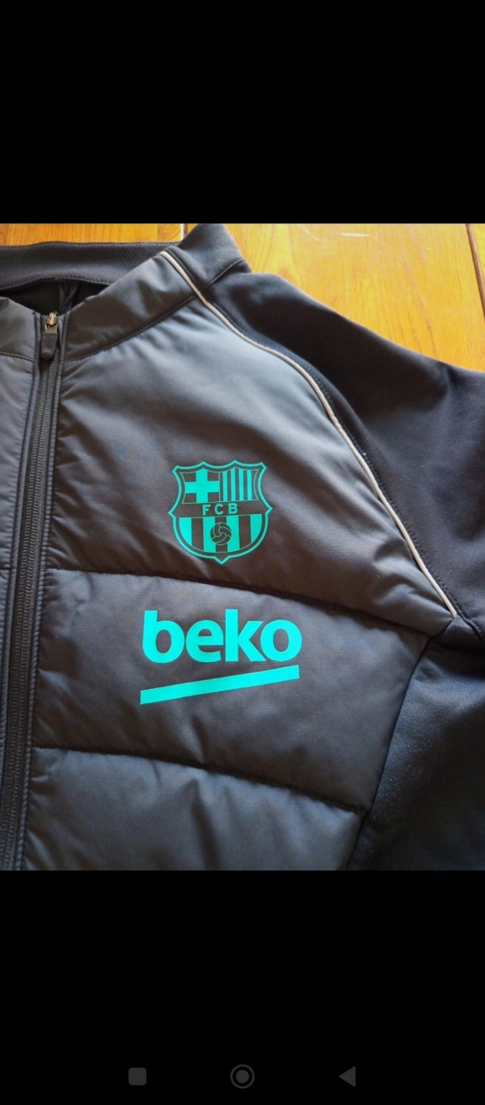 Veste fc Barcelone haut matelassée - photo numéro 2