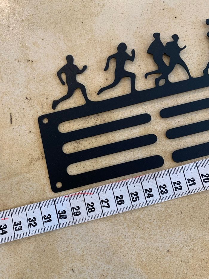 Porte-médailles mural – Course à pied / Running 🏃‍♀️ - photo numéro 4