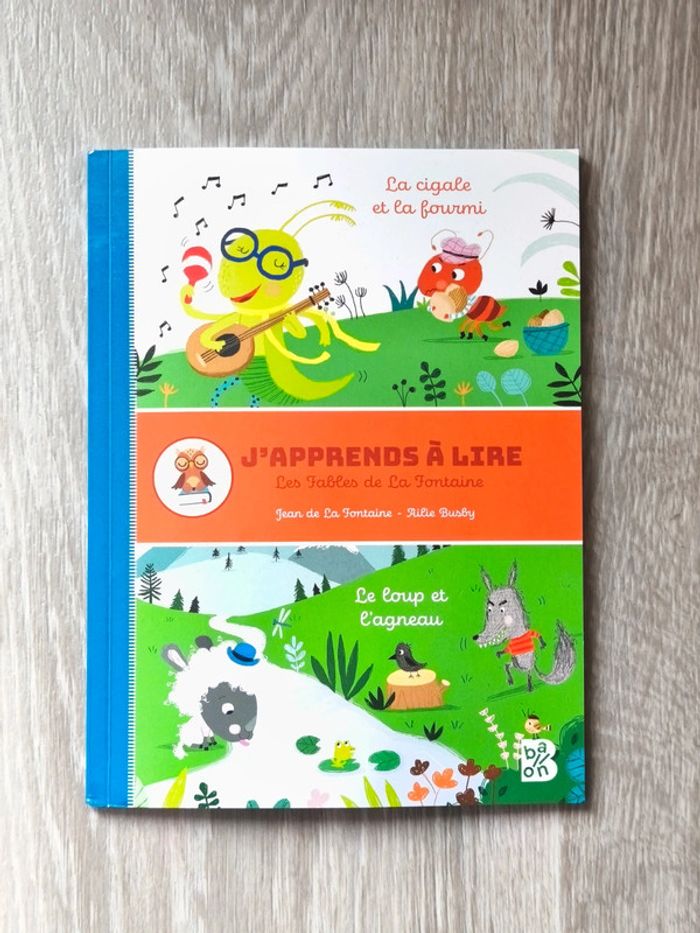 J'apprends à lire : les fables de La Fontaine