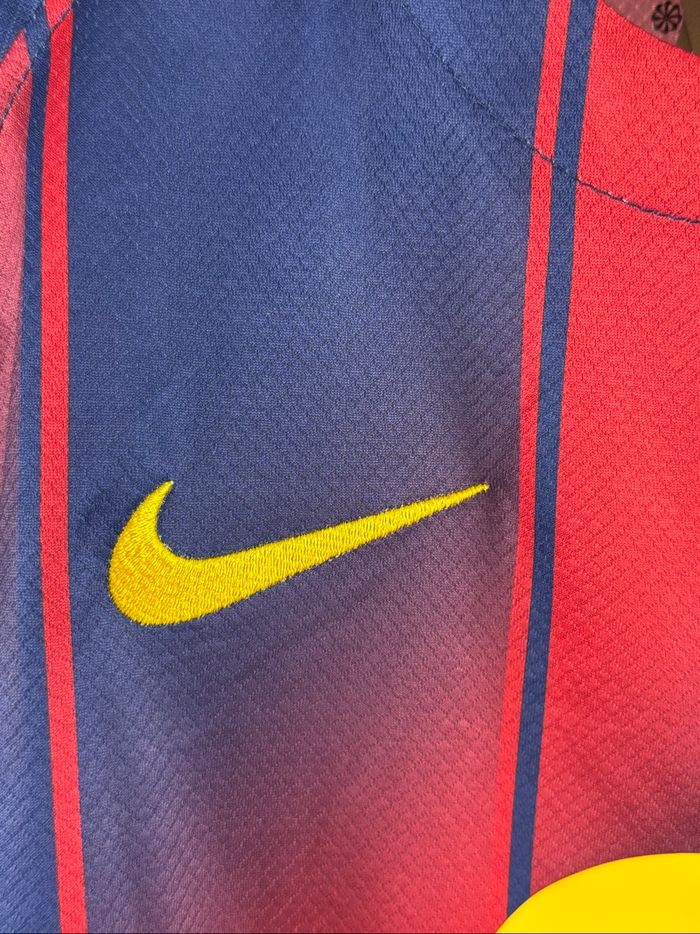 Maillot FC Barcelone Nike – Domicile Rouge & Bleu – Taille M - photo numéro 4