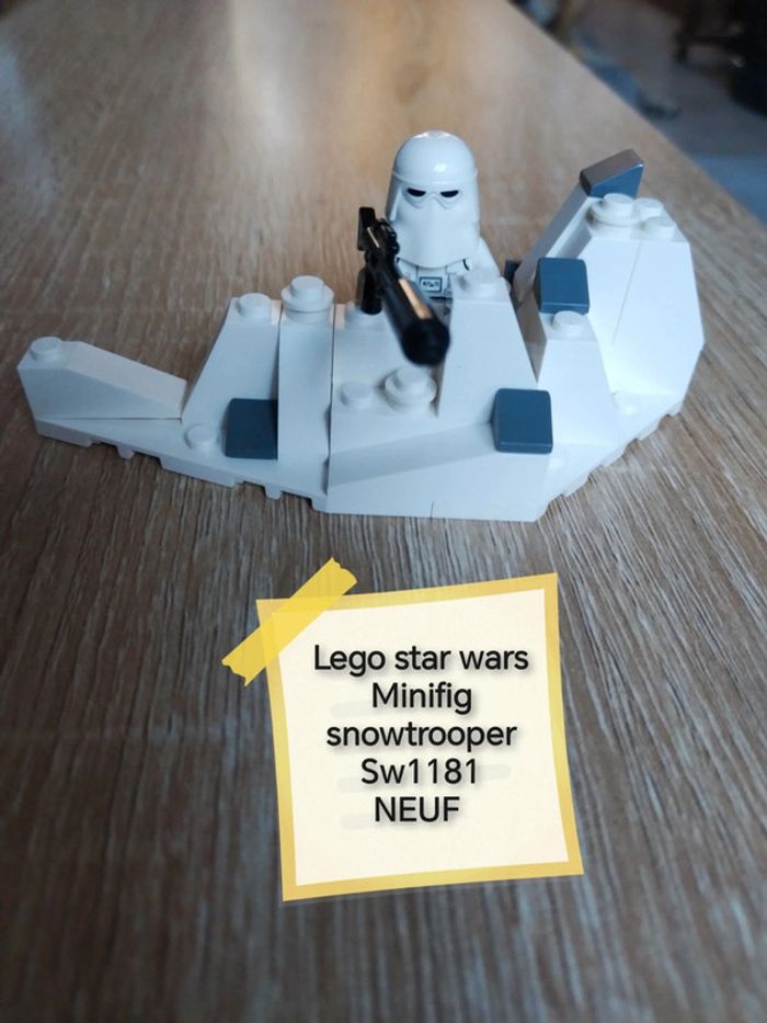 Lego star wars minifig snowtrooper Sw1181 neuf