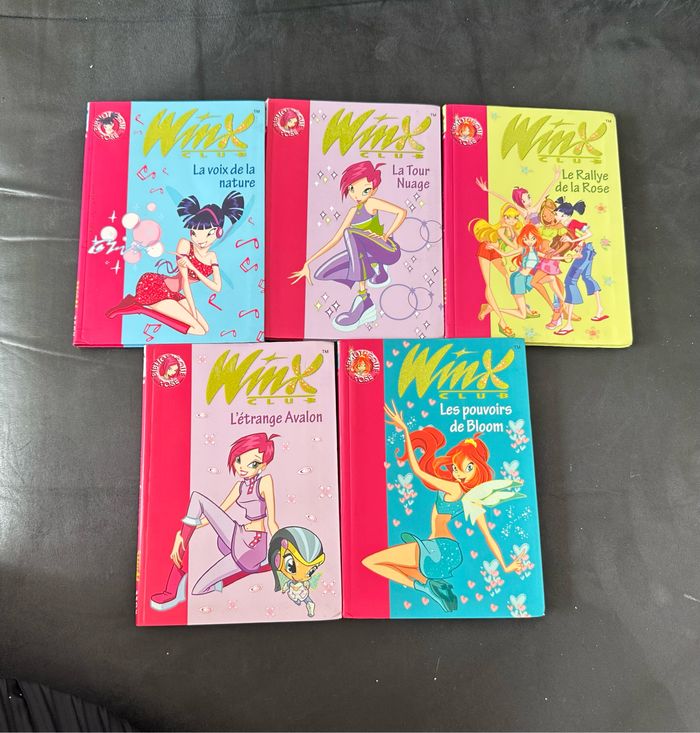 5 livres Winx Club