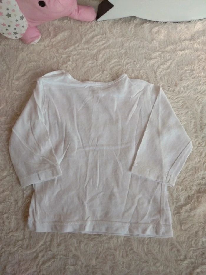 Ensemble (tee shirt manches longues fée+legging cœur) Fille 3 mois - photo numéro 8