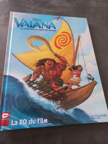 Bd vaiana disney la bd du film