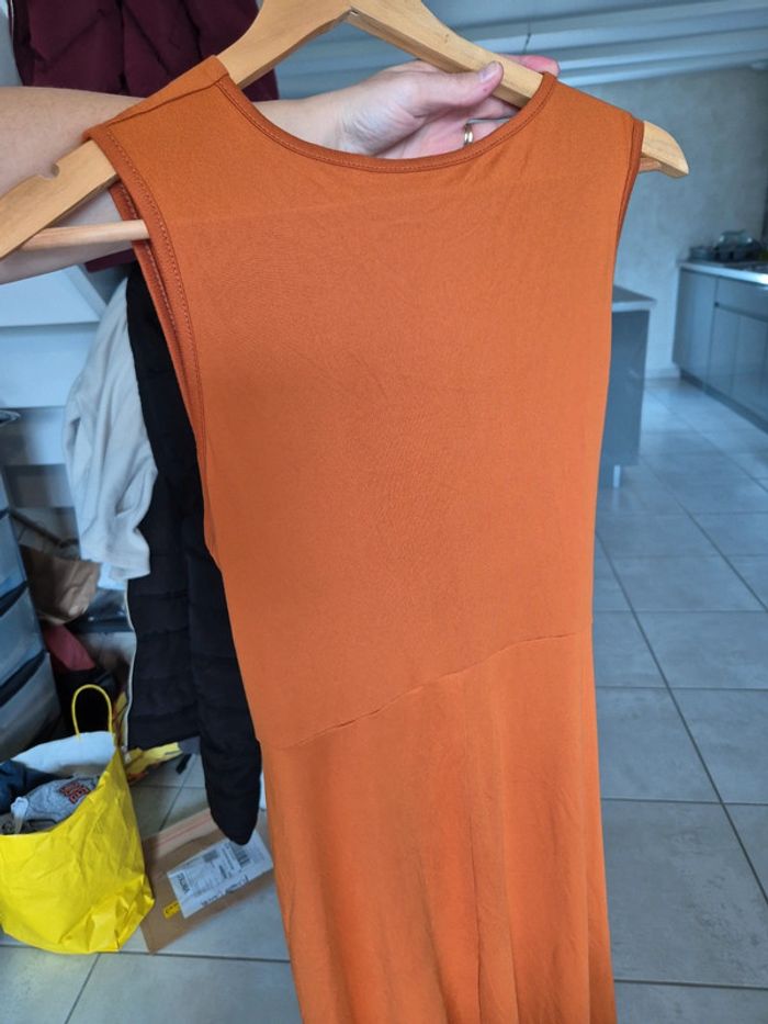 Robe teracota taille l - photo numéro 2