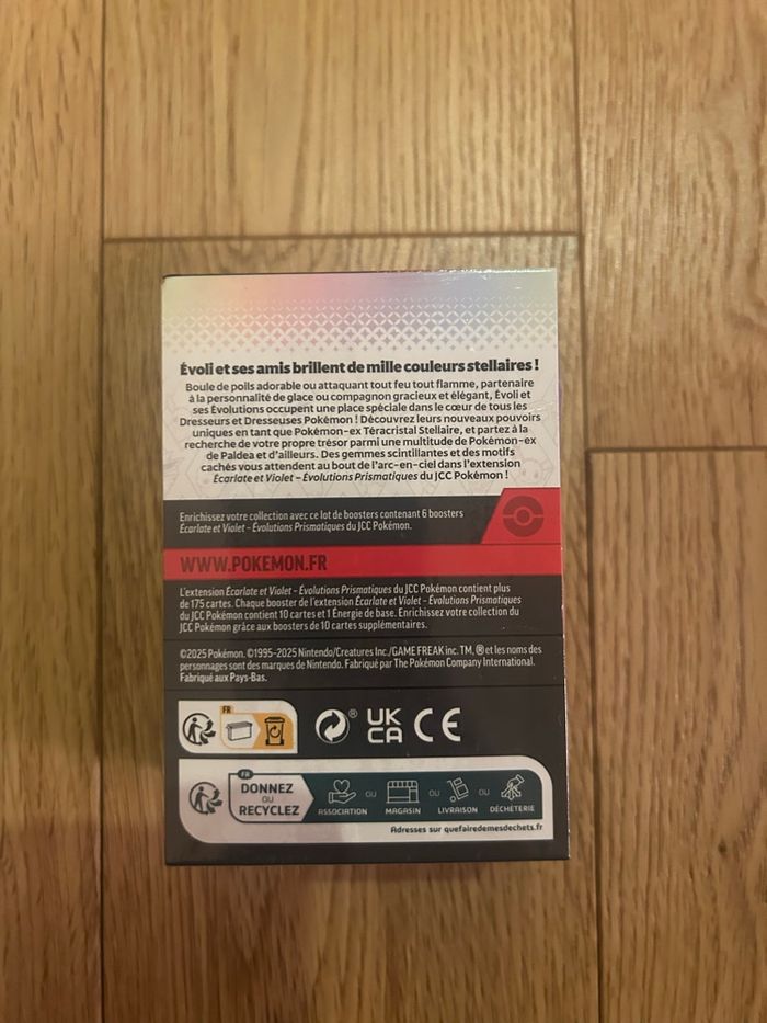Pokemon Bundle EV8.5 Évolutions Prismatiques - photo numéro 4