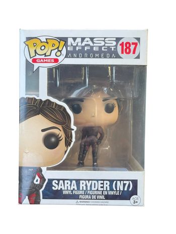 Figurine Funko Pop Mass Effect Andromeda Sara Rider (N7) 187 neuf