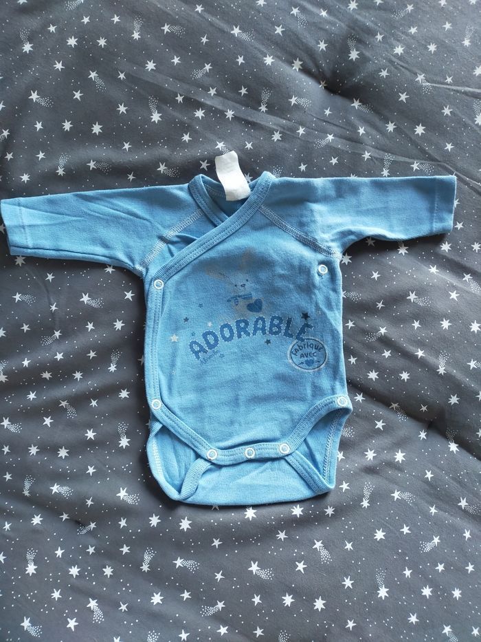 Lot de 3 bodys - taille naissance - photo numéro 4