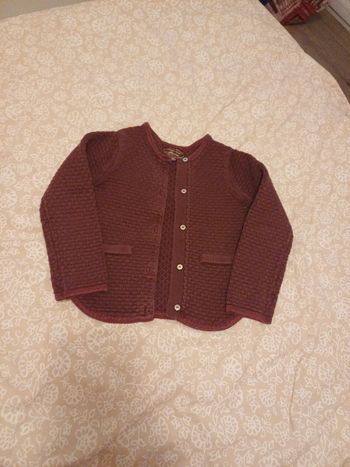 Gilet bordeaux