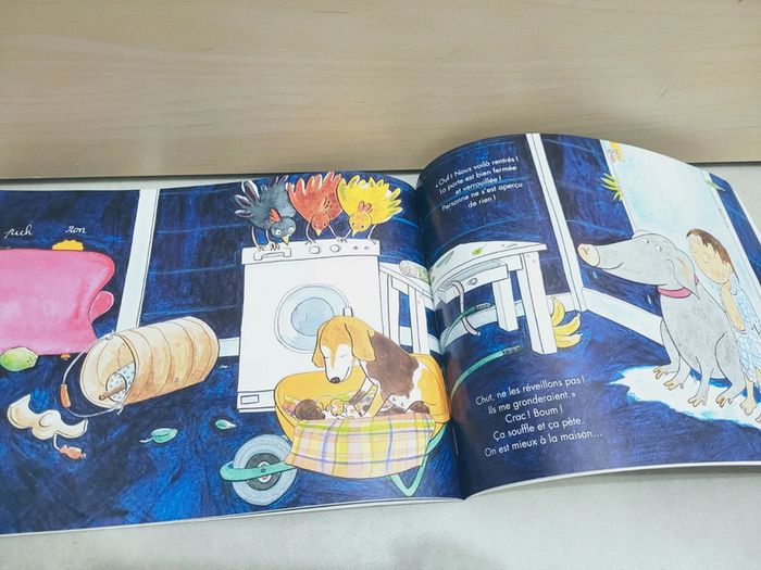 🌺 Livre (école des loisirs) : L'ouragan - photo numéro 4