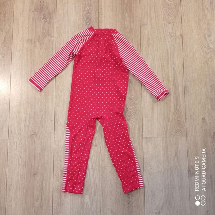 Maillot de bain long rouge 4/5ans - photo numéro 4