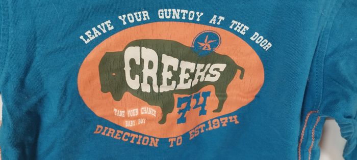 T-shirt ML garçon 6 mois creeks - photo numéro 4
