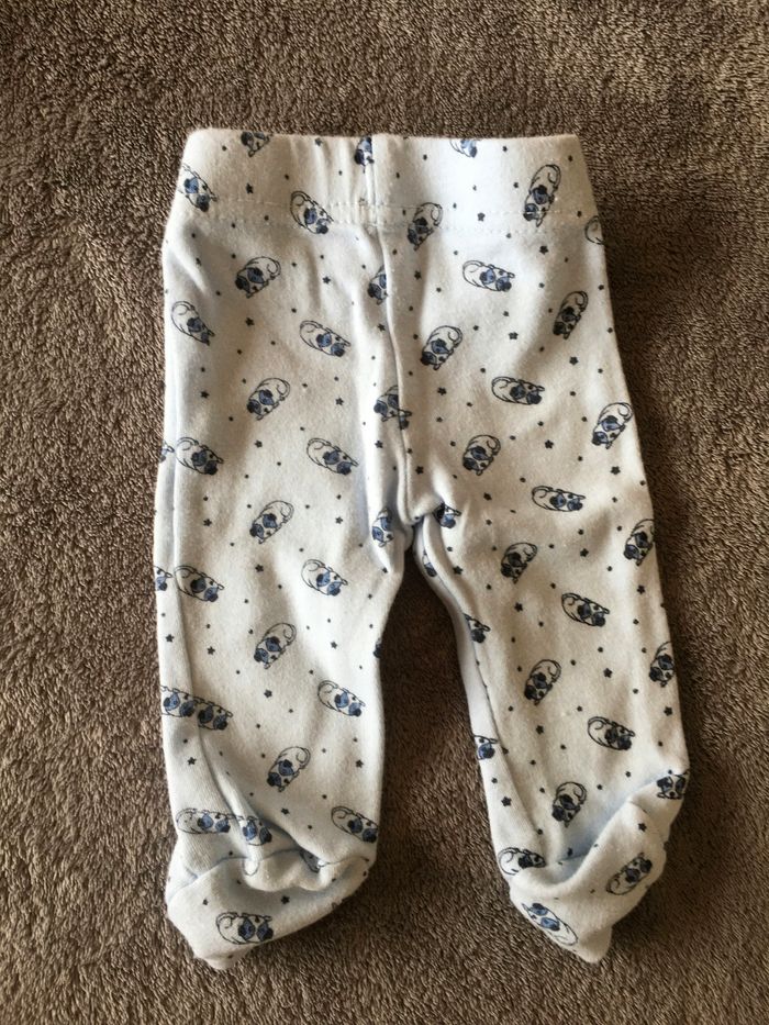 Lot de 2 pantalons à pieds - photo numéro 2