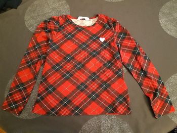 Tee-shirt motif écossais