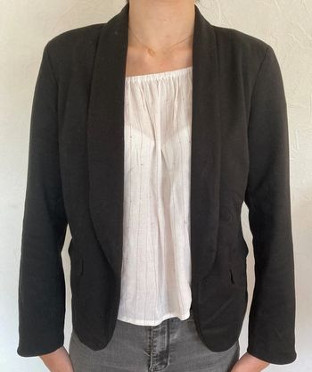 veste de blazer noir