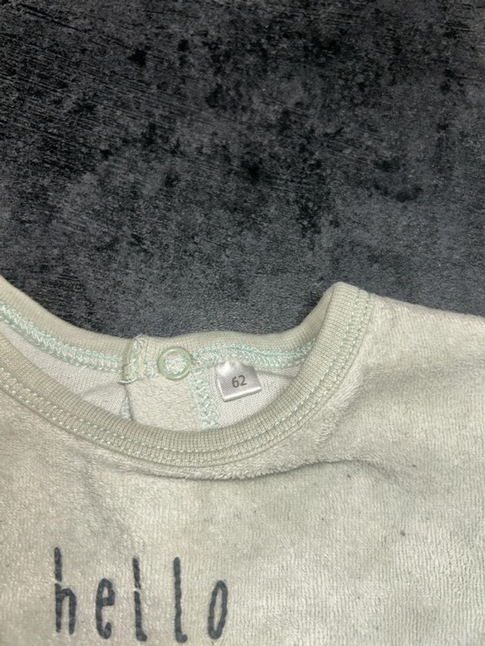 Pyjama bébé « hello world » - photo numéro 4