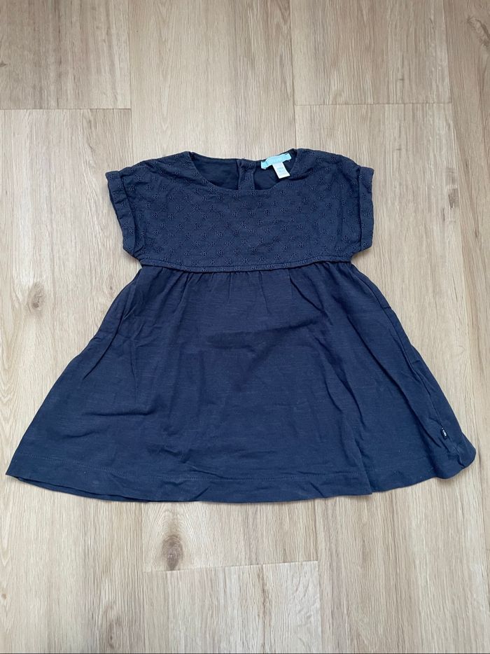 Robe Obaïbi bleue marine 18 mois