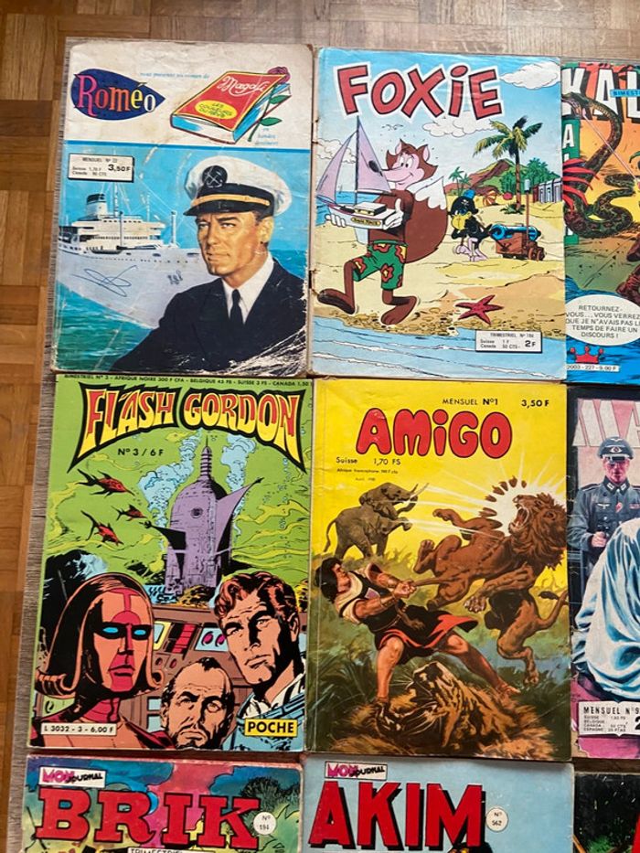 Lot de 21 bd comics petit format - photo numéro 4