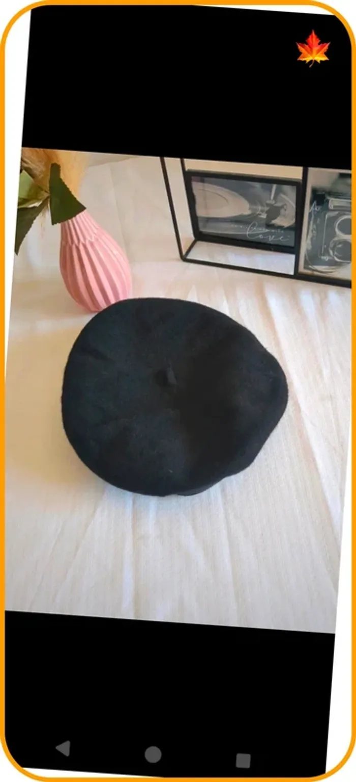 Béret femme 100% laine