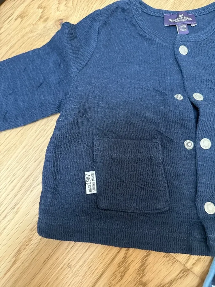 ensemble sergent major taille 3 mois - photo numéro 2