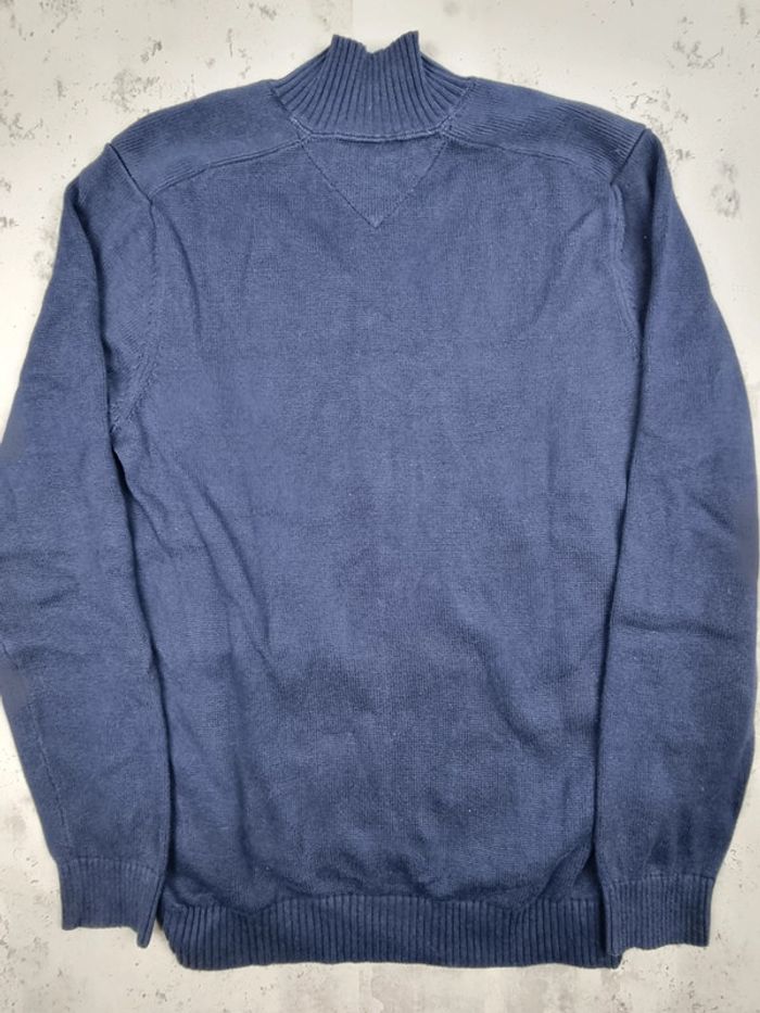 Veste zippée Tommy Hilfiger – Bleu marine – Taille L Hommes (mesures en photos) - photo numéro 4