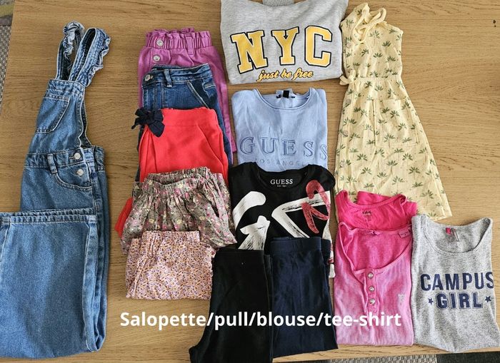 Lot vêtements filles 8 ans - photo numéro 2