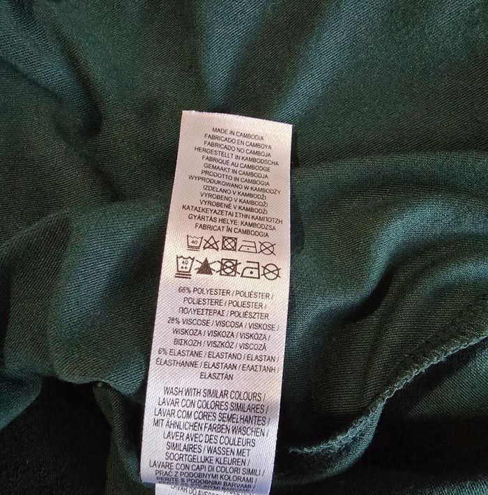 Robe ML mi-longue verte S - photo numéro 5