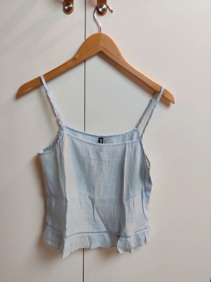 Top bleu ciel