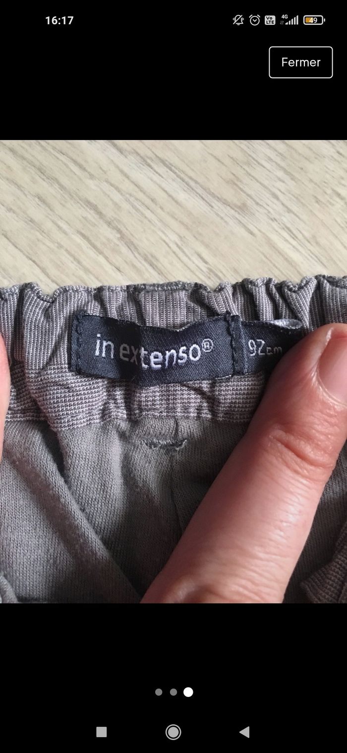 Pantalon in extenso 2 ans - photo numéro 3