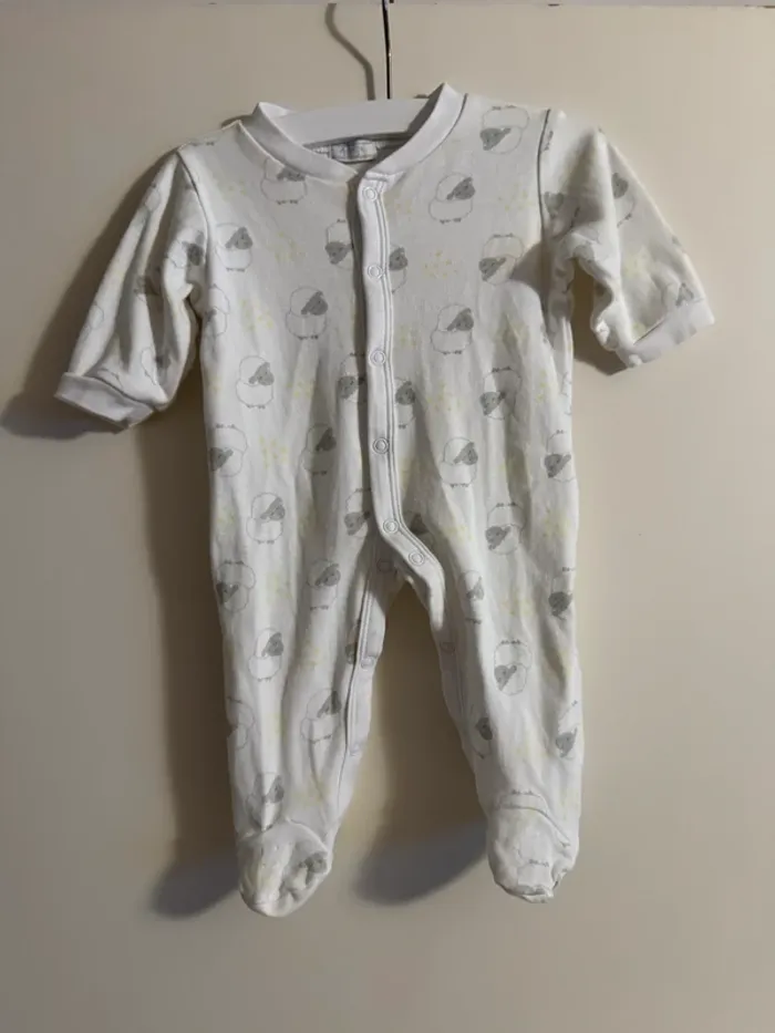 Grenouillère bébé garçon ou fille 0/3 mois