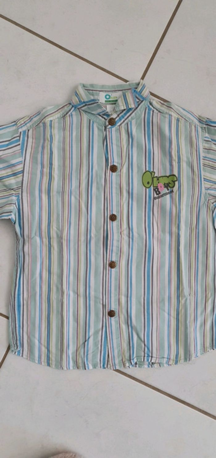 Chemise garçon MC/ML o kids 5 ans CH - photo numéro 3