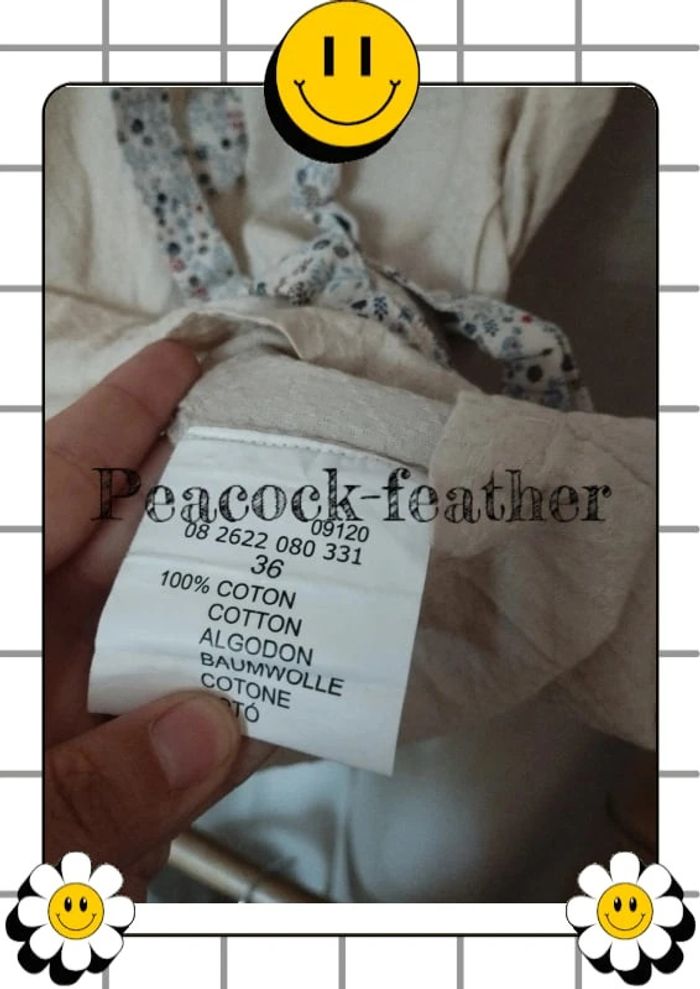 Blouse beige neuve 36 creeks - photo numéro 6