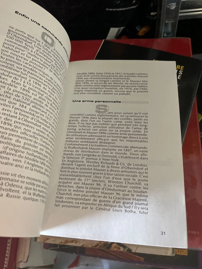 Pourquoi ce livre est-il indispensable à tout passionné d’armes ? “Le Mauser C96” Yves L. Cadiou - photo numéro 2