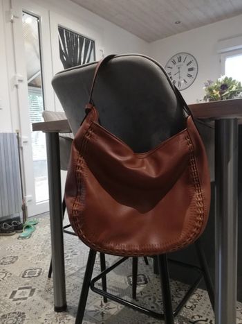 Grand sac marron