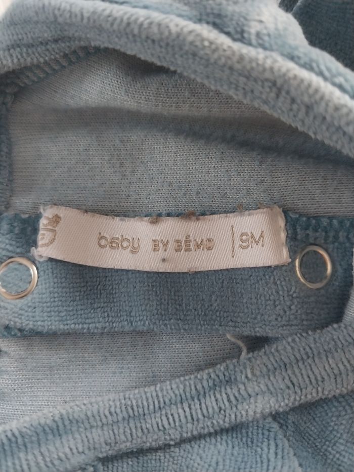 Haut de pyjama bébé bleu "Tu es mon étoile" 6 mois 🌟 - photo numéro 3