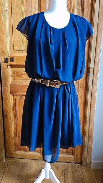 Robe marine été en voile Monoprix
