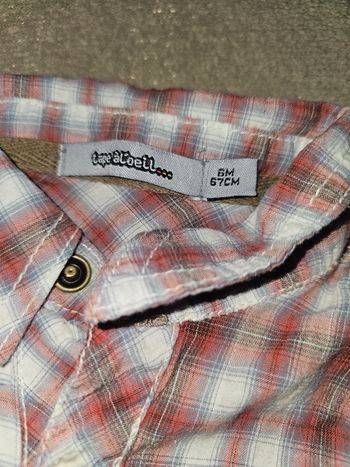 Chemise 6 mois