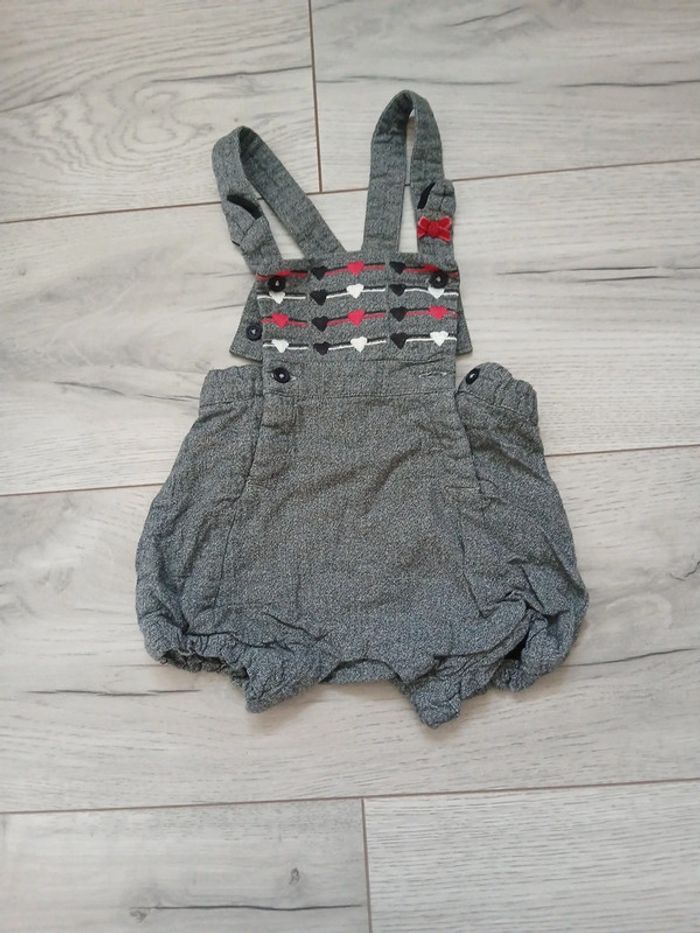 Salopette short ~ Orchestra ~ 6mois (67cm)