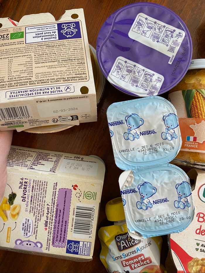 Lot alimentation bébé plats complet repas - photo numéro 2